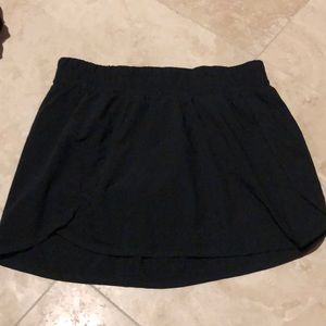 Women’s Black golf/tennis skirt